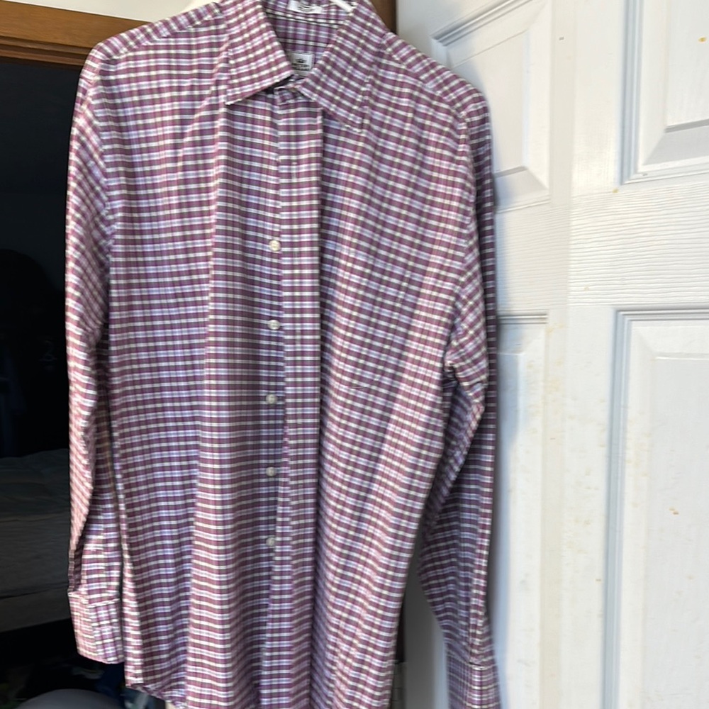 Men's Purple Checkered Shirt